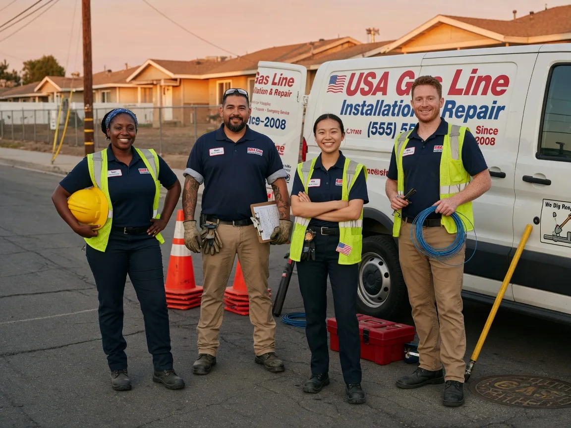 Gas Line Installation company in Winchester, IL